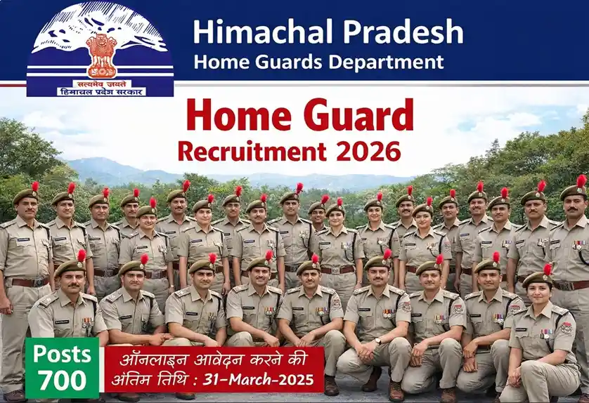 Himachal Pradesh Home Guard Recruitment 2026